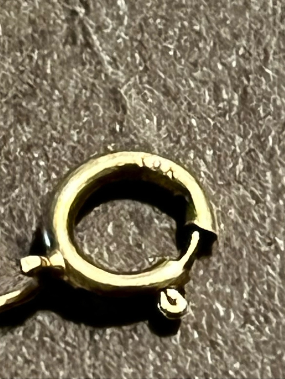 10k marked Gold Clasp- Broken, for repair or scrap